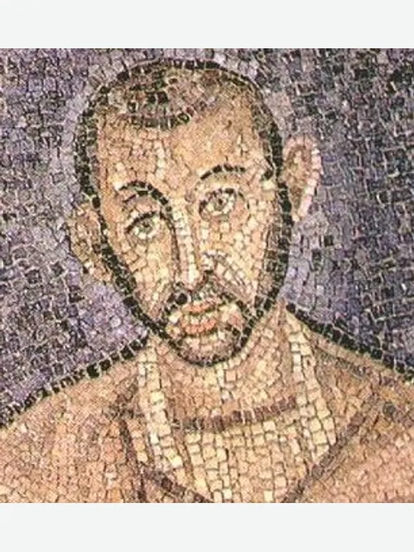 Historical artistic depiction of Ambrose of Milan