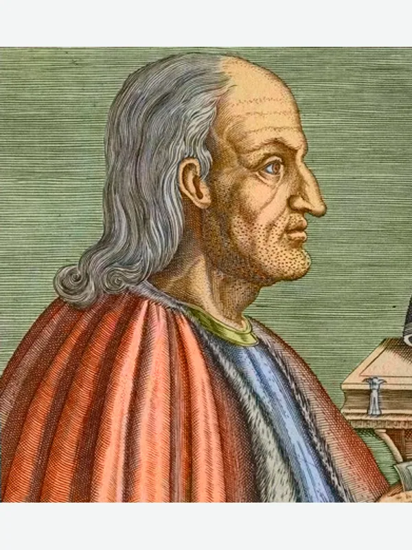 Historical artistic depiction of Anselm of Canterbury