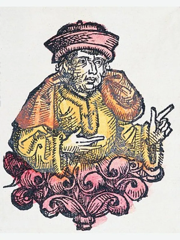 Historical artistic depiction of Arnobius of Sicca
