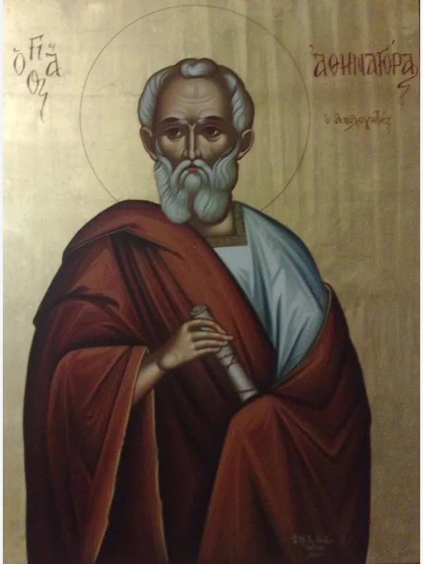 Historical artistic depiction of Athenagoras of Athens