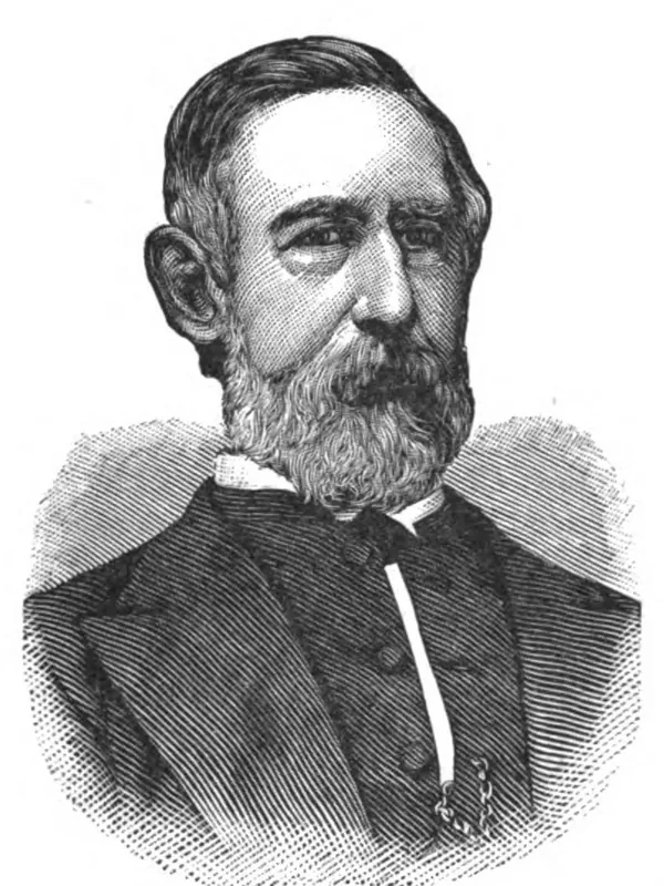 Historical artistic depiction of Beale M. Schmucker
