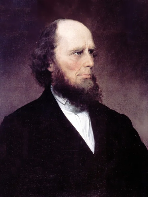 Historical artistic depiction of Charles Finney