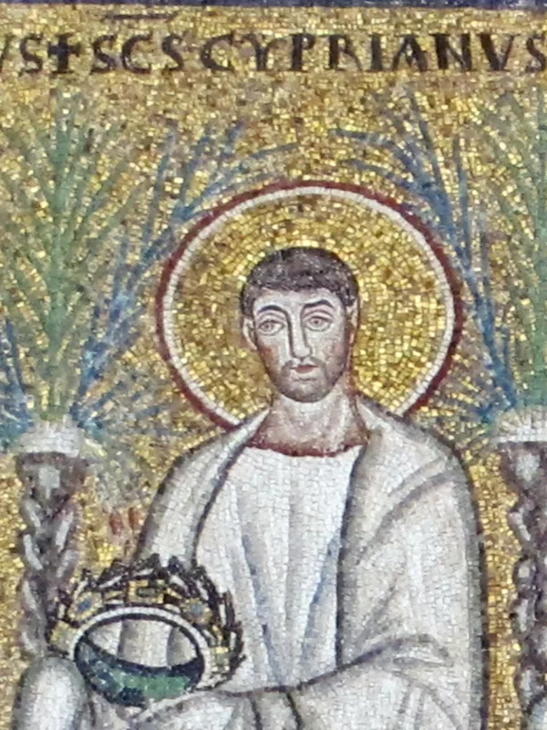 Historical artistic depiction of Cyprian