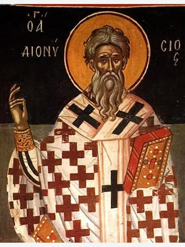Historical artistic depiction of Dionysius of Alexandria
