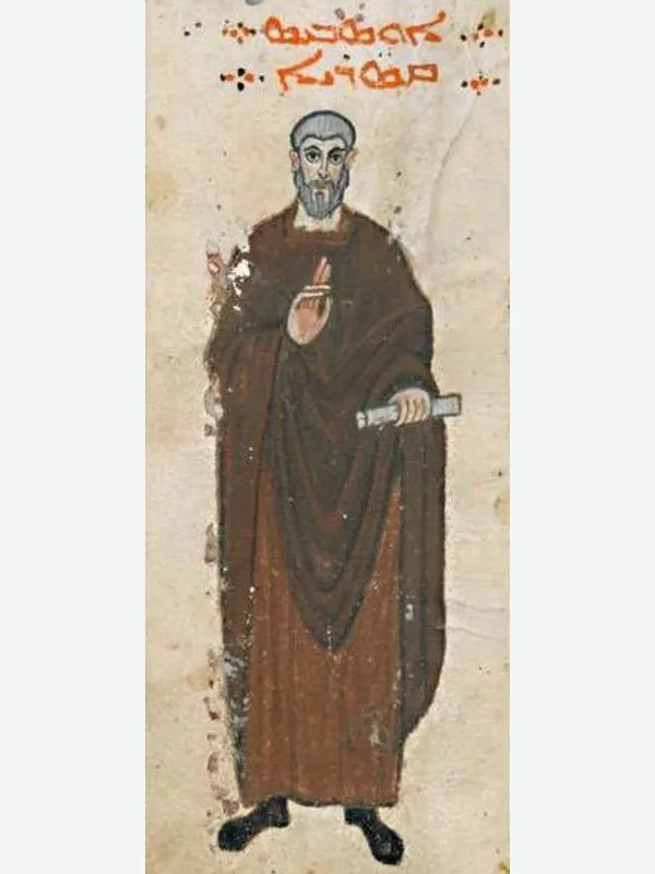 Historical artistic depiction of Eusebius of Caesarea