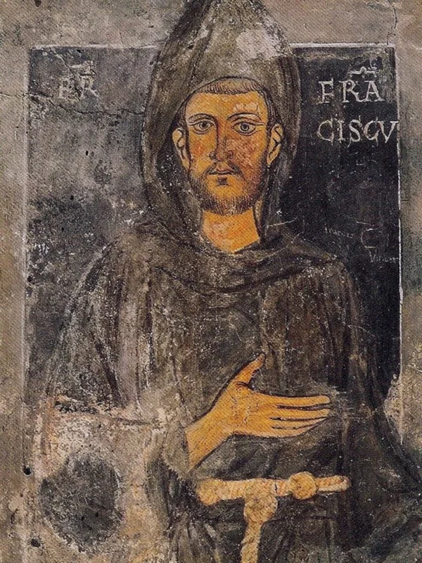 Historical artistic depiction of Francis of Assisi