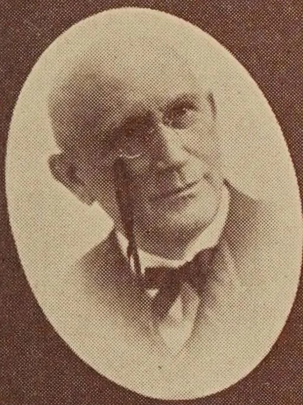 Historical artistic depiction of Friedrich Bente