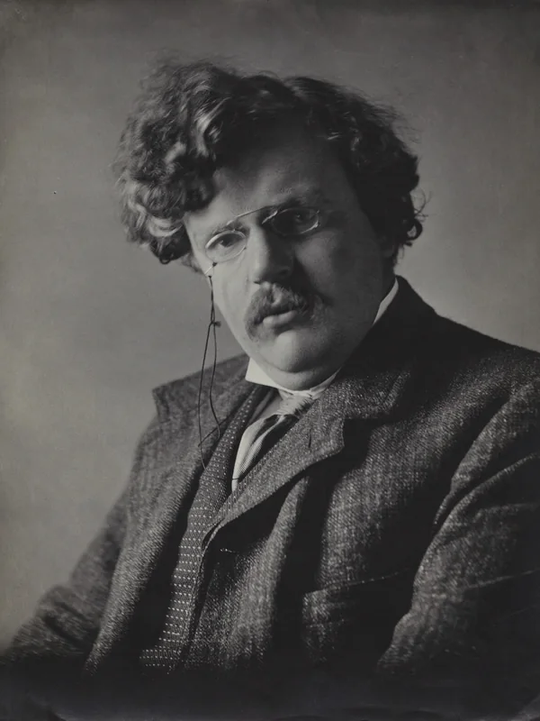 Historical photograph of G. K. Chesterton