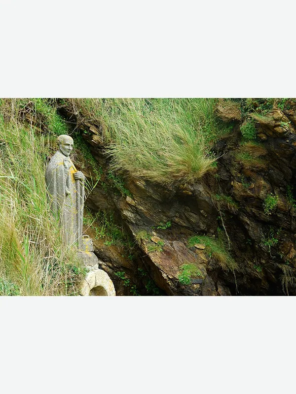 Historical artistic depiction of Gildas the Wise