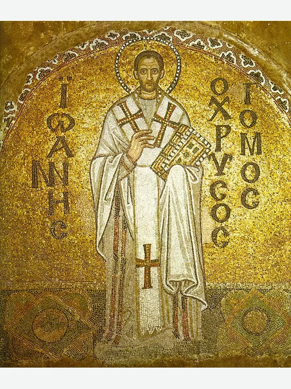 Historical artistic depiction of John Chrysostom