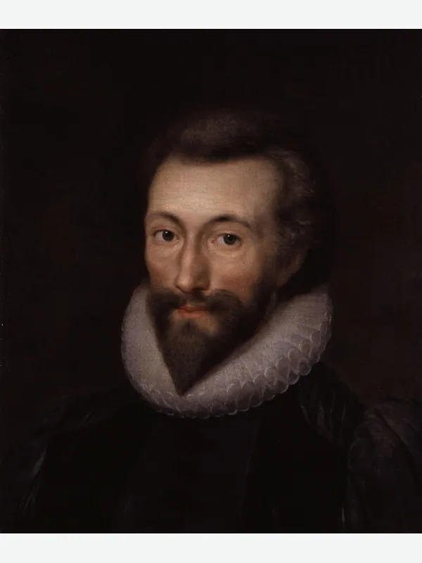 Historical artistic depiction of John Donne