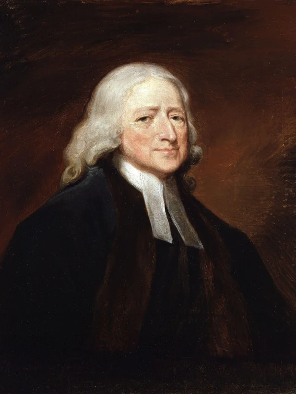 Historical artistic depiction of John Wesley