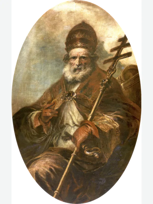Historical artistic depiction of Leo the Great