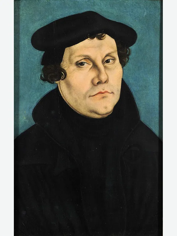 Historical artistic depiction of Martin Luther