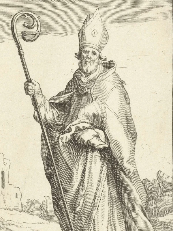 Historical artistic depiction of Palladius of Galatia