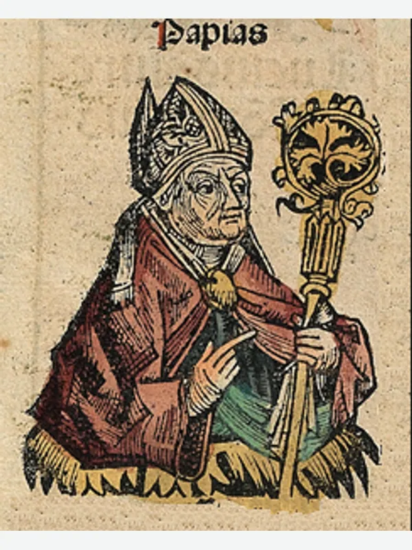 Historical artistic depiction of Papias of Hierapolis