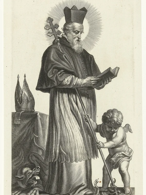 Historical artistic depiction of Patrick of Ireland