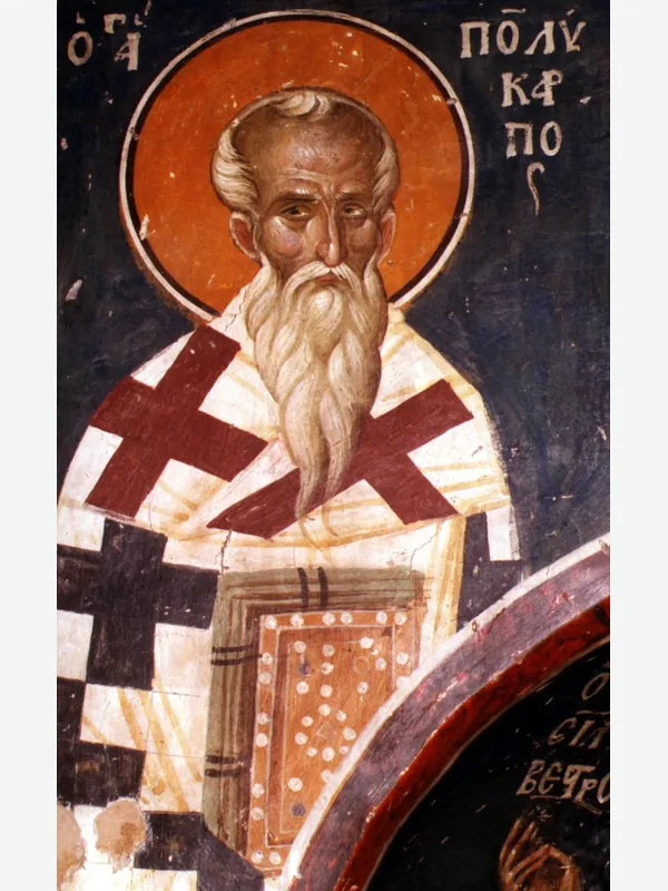 Historical artistic depiction of Polycarp of Smyrna