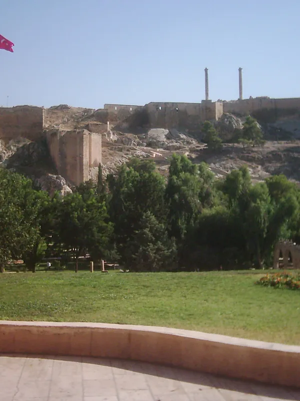 Historical place associated with Rabbula: the citadel of Urfa, ancient Edessa, where he was bishop; not a portrait