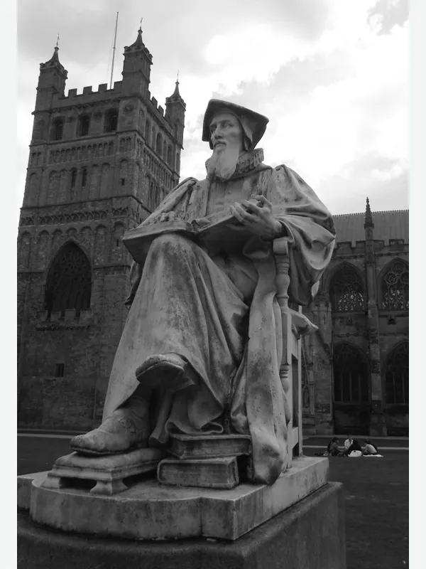 Historical artistic depiction of Richard Hooker
