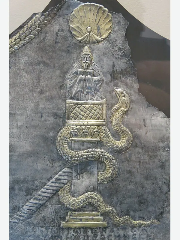 Historical artistic depiction of Simeon Stylites