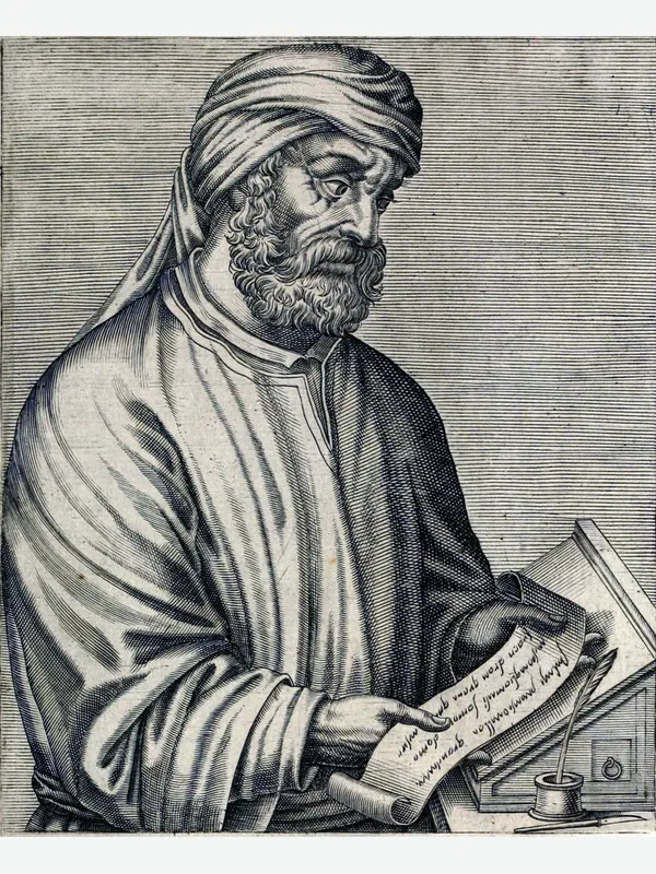Historical artistic depiction of Tertullian